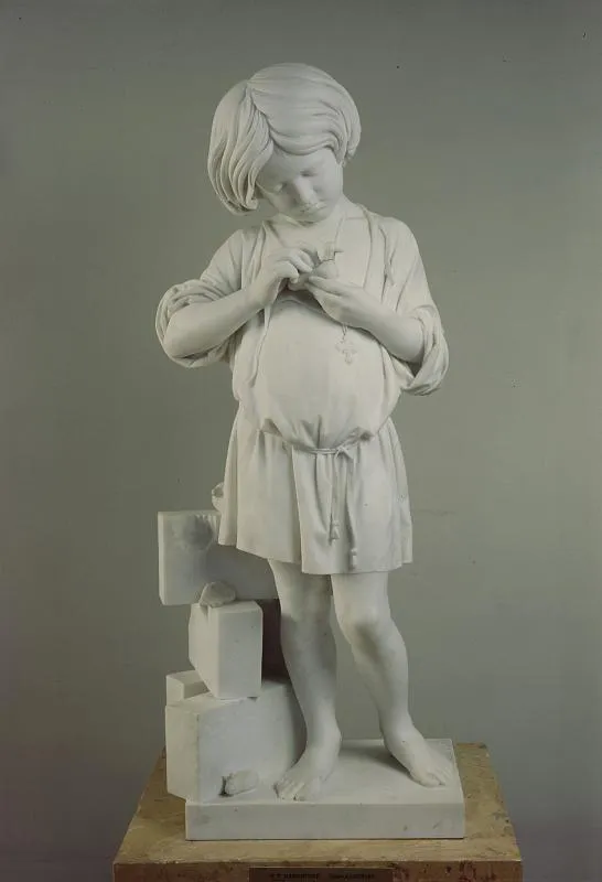 Молодой скульптор