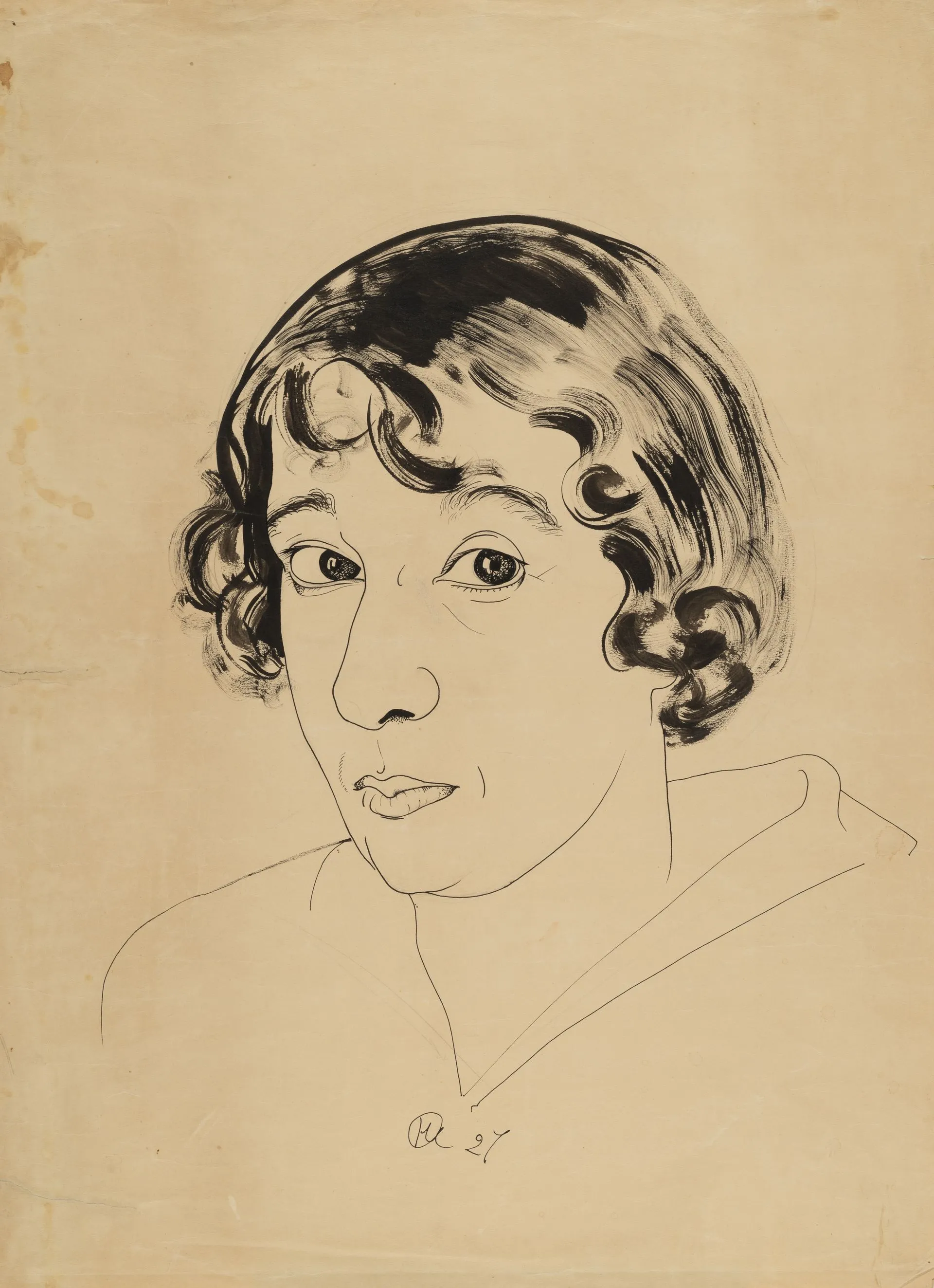 Акимов Н.П. Портрет Елизаветы Григорьевны Полонской. 1927. Русский музей