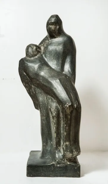 А.Игнатьев. Пьета. 1988. Базальт