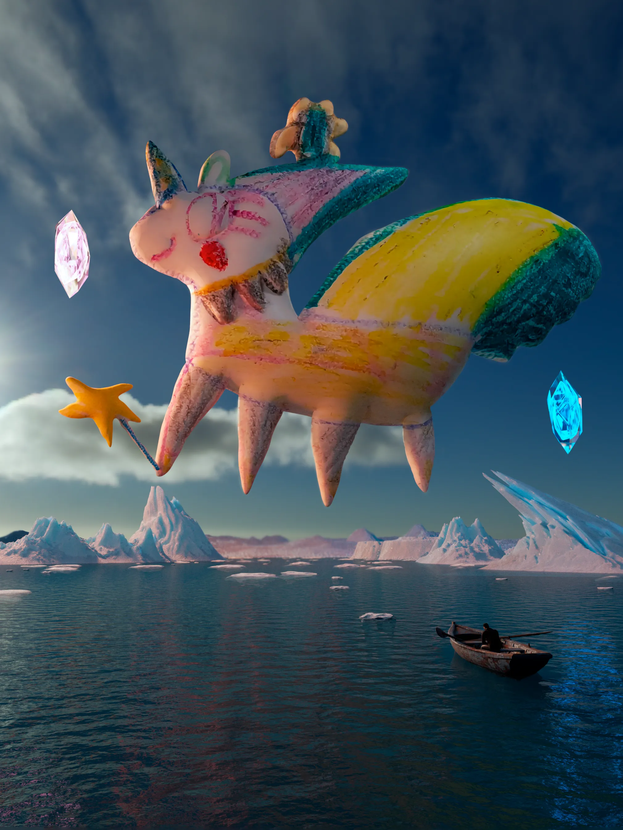 «Особенный мир #3», Зуев Даниил (Зузя), 2021