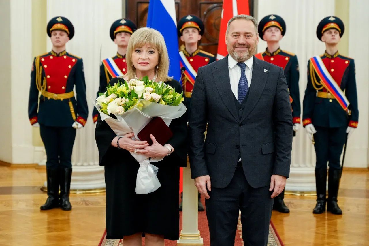 Генеральный директор Русского музея Алла Манилова отмечена особой наградой за вклад в развитие Санкт-Петербурга