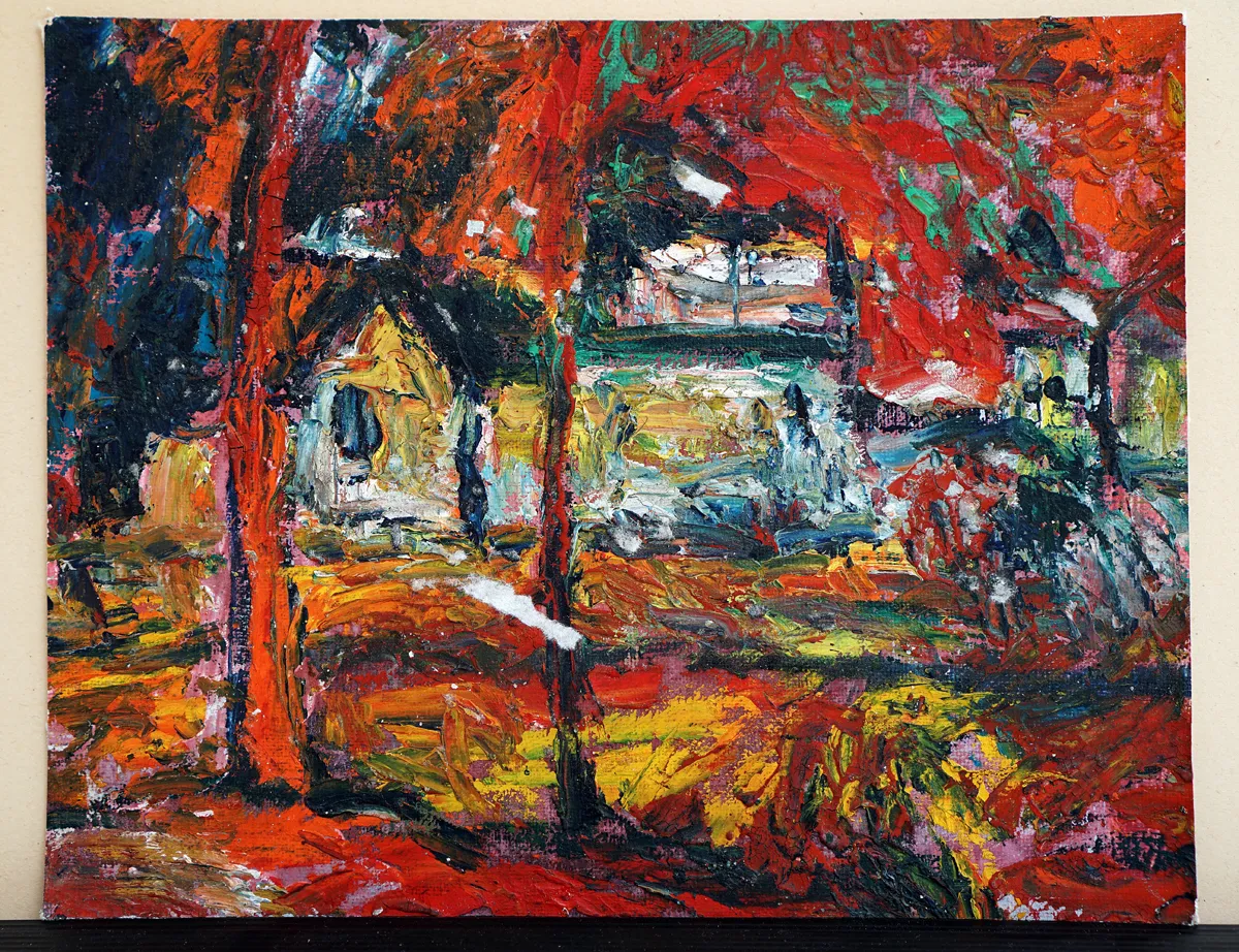 Андрей Тарковский. «Деревня». 1960–65  (частная коллекция)