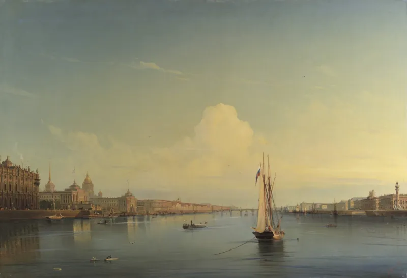 Моряк-художник. А.П. Боголюбов