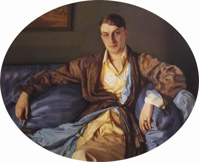 Портрет М. Г. Лукьянова. Холст, масло. 1918. ГРМ