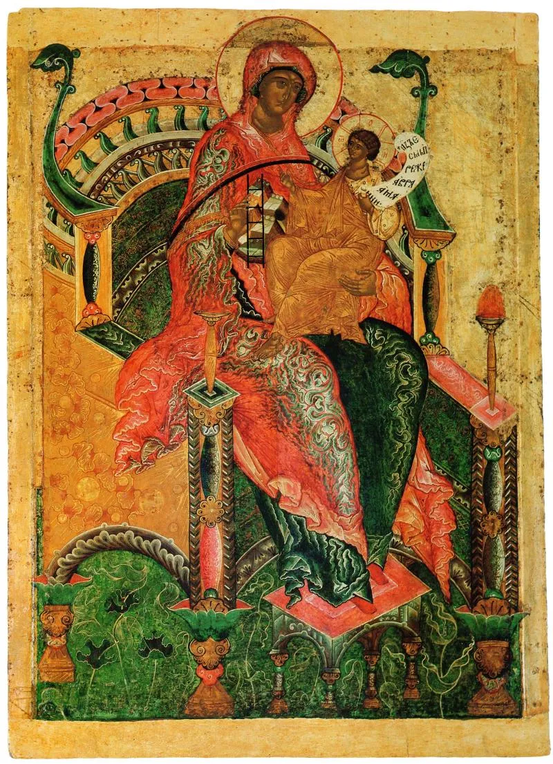 Символико-аллегорические варианты иконографии. Неопалимая Купина. О тебе радуется. Акафист Пресвятой Богородицы