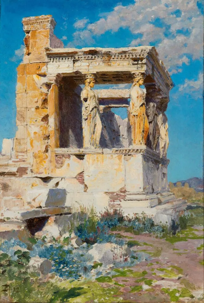 Вдохновленные Грецией: В. Поленов, В. Серов, Л. Бакст, М. Шагал