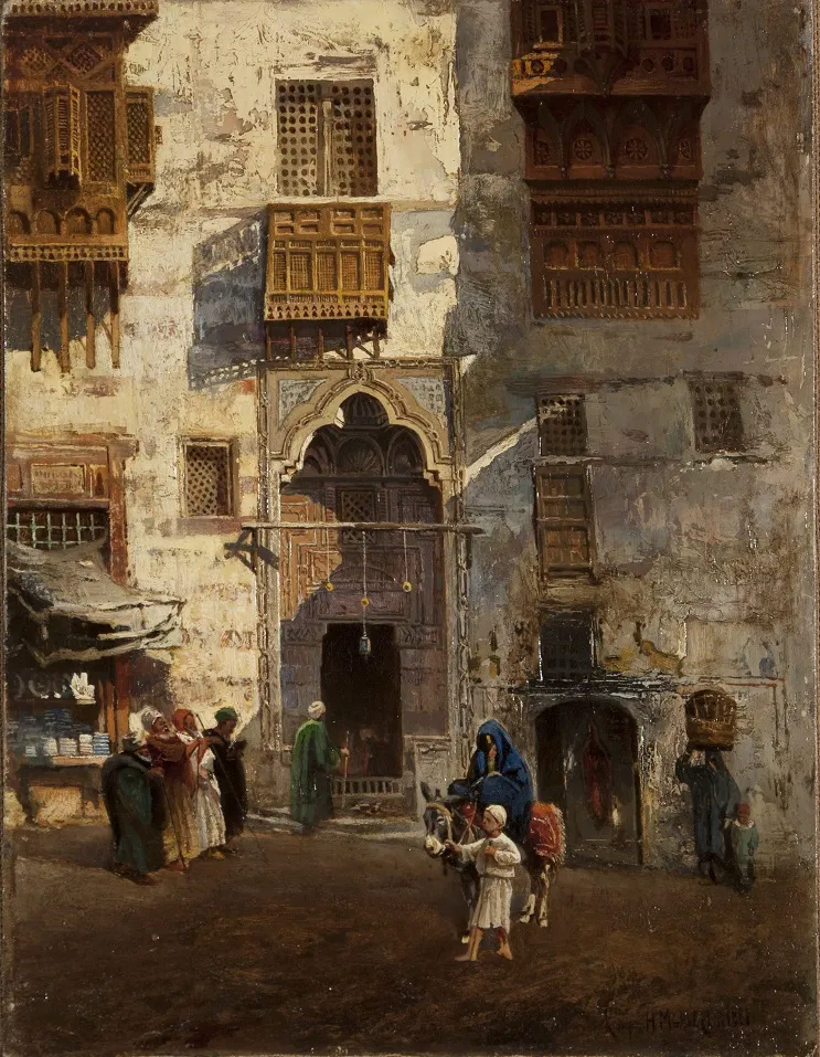 К.Е. Маковский. Каир. 1881. ГРМ