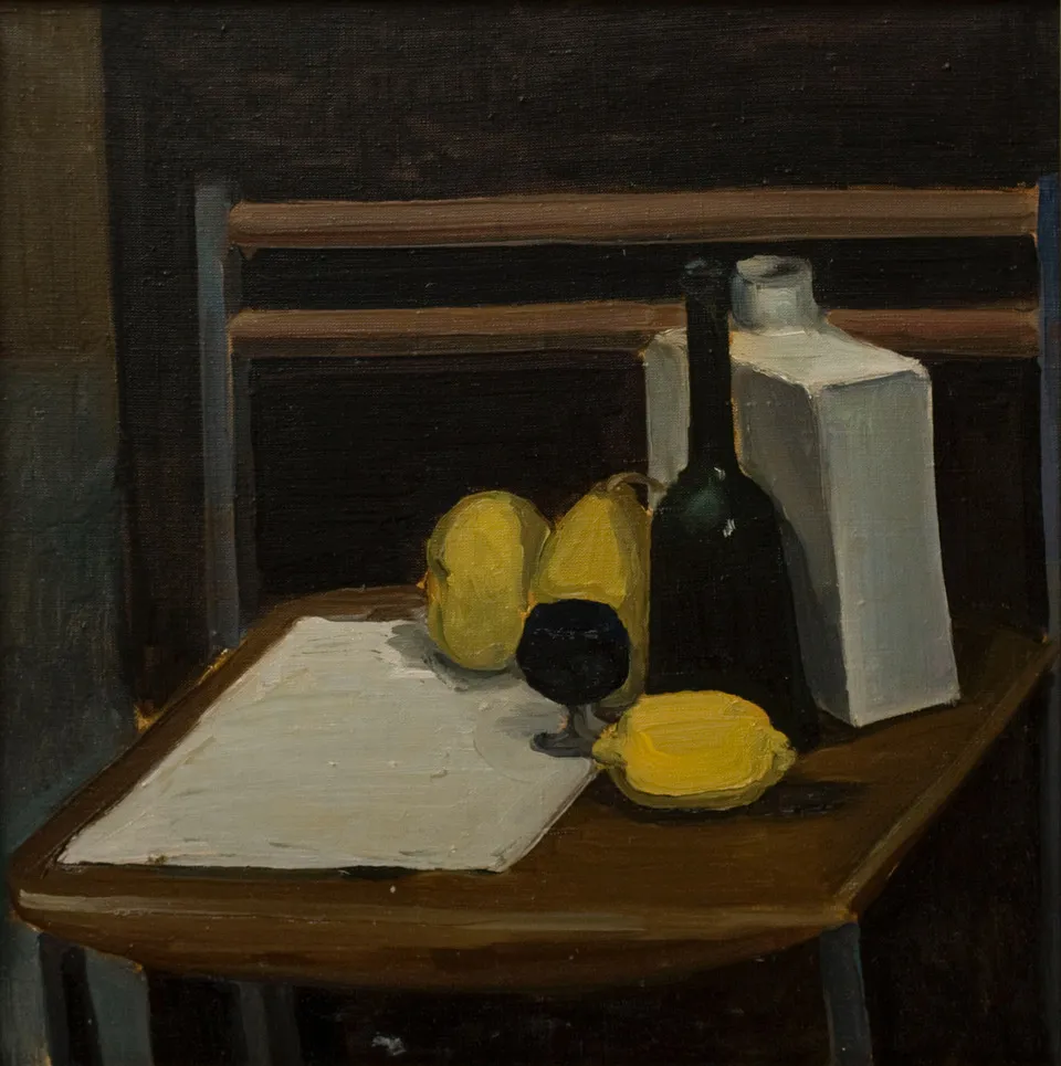 Натюрморт с фруктами. Холст, масло. 2009