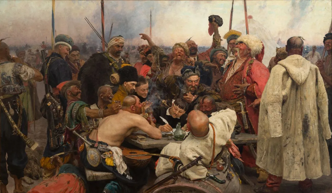 Репин И.Е. Запорожцы. 1880-1891 Холст, масло