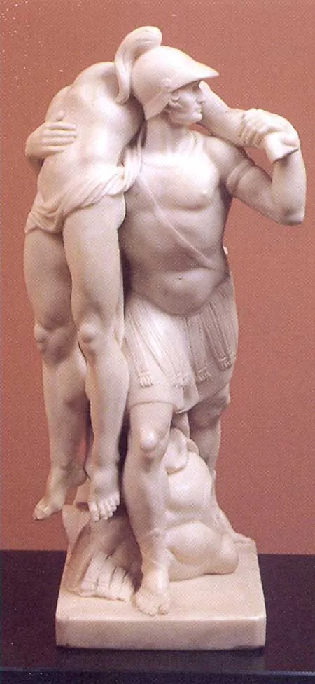 Аякс, защищающий тело Патрокла. 1796.