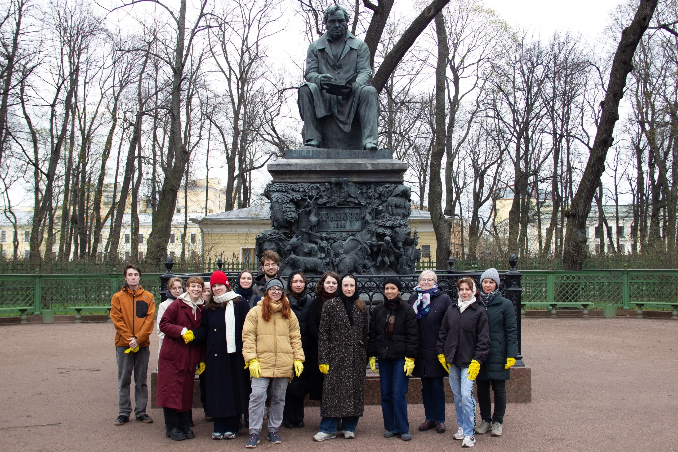 Русский музей присоединился к Всероссийской неделе субботников «Мы за чистоту»