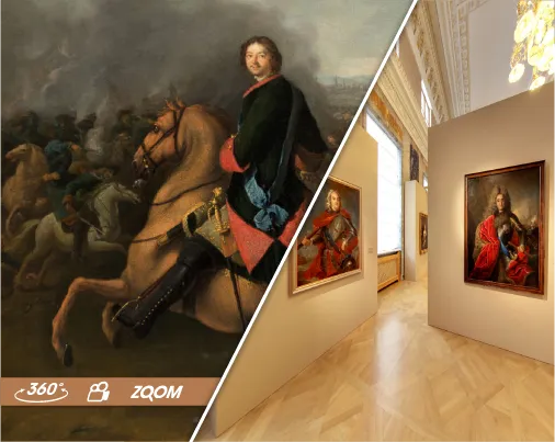 Виртуальный тур по выставке "ПЕТР ПЕРВЫЙ. ВРЕМЯ И ОКРУЖЕНИЕ"