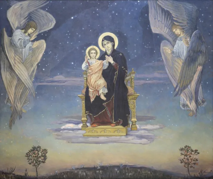 В.М. Васнецов. Богоматерь. 1901. Холст, масло