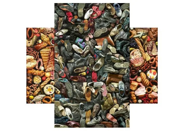 И. и Е .Пестовы. Цивилизация.2006. Х., м. 250 х 250 см. Частная коллекция, Екатеринбург