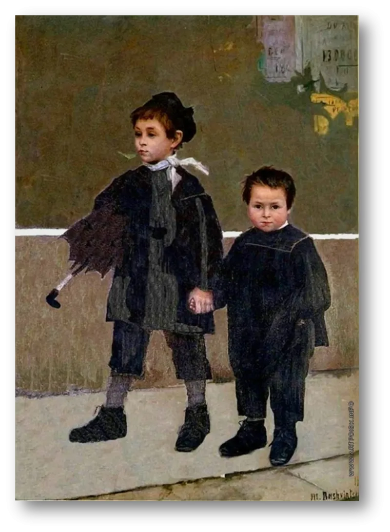 Покорительницы Парижа: М. Башкирцева и М. Кэссетт.