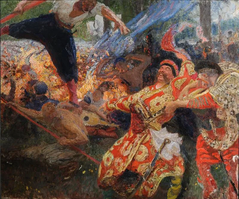 Живописная техника и материалы конца XIX – начала XX века (И.Е. Репин, К.С. Малевич, К.С. Петров-Водкин)