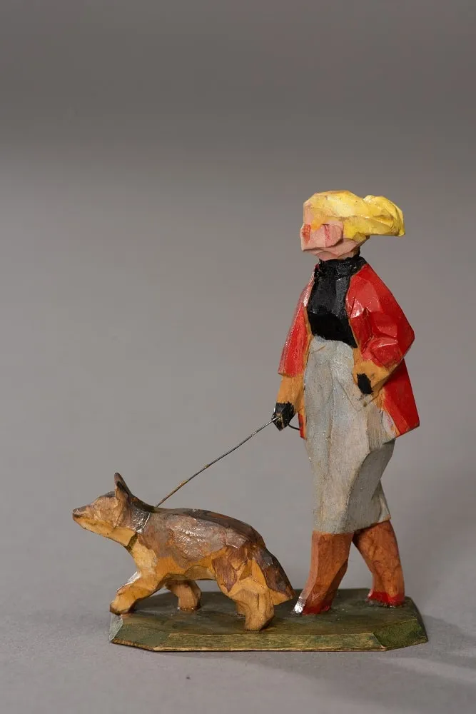 Баринов М.Ф. Игрушка. Дама с собачкой. 1957. ГРМ.