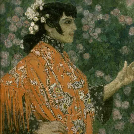 Головин А.Я. Испанка в красном. 1906–1907. Государственный Русский музей