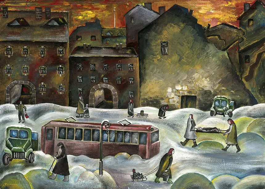 Прокофьев Илья 11 лет. Блокада. 2000