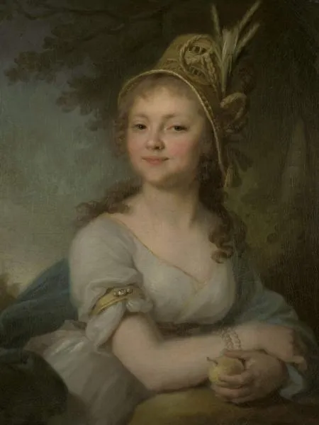 Боровиковский В.Л. Портрет Е. Н. Арсеньевой. Середина 1780-х.