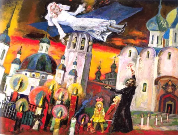 Реквием.1992. Холст, масло.150х200