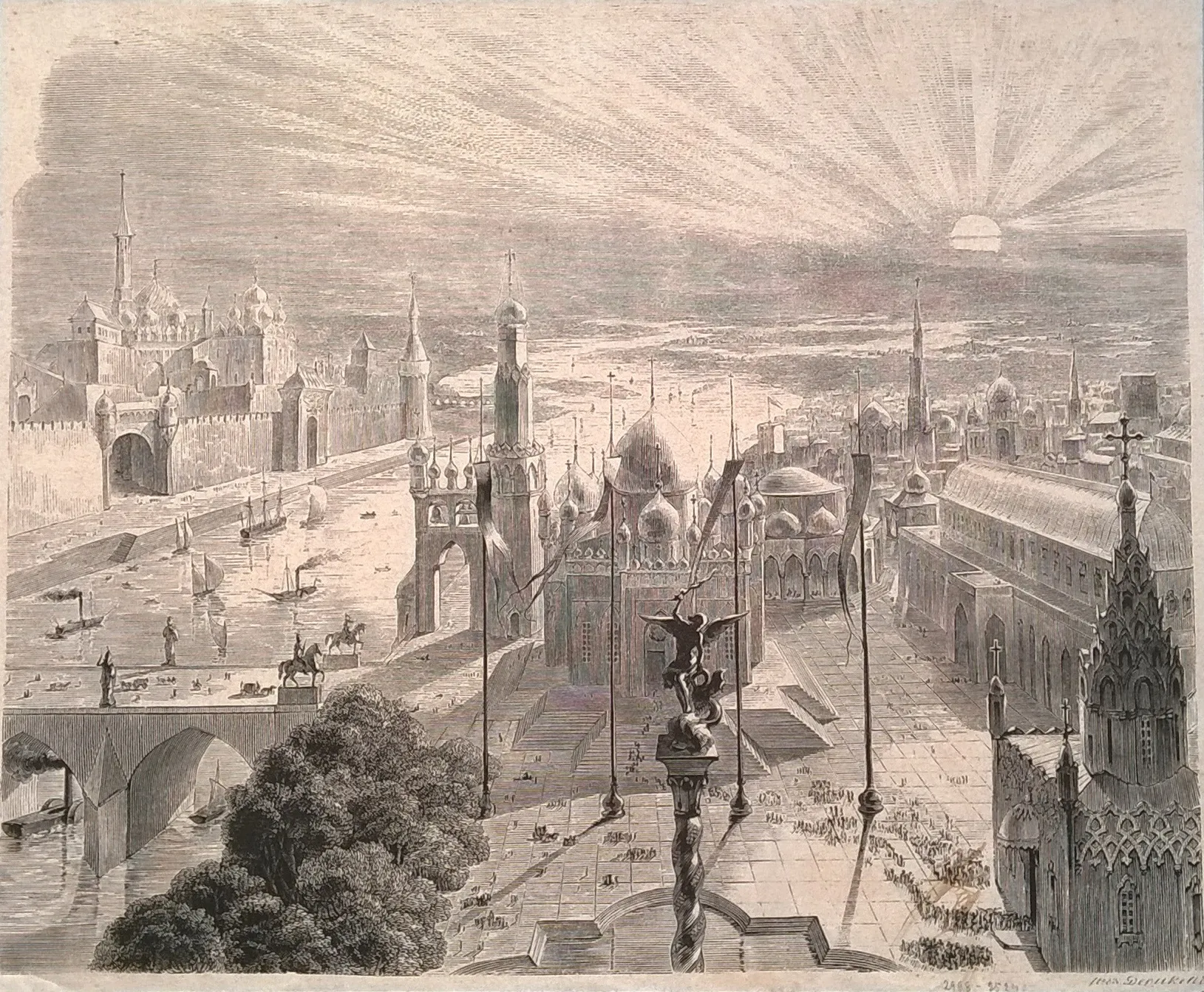 Дерикер Г. В. По рис. Гагарина Г. Г. 1845