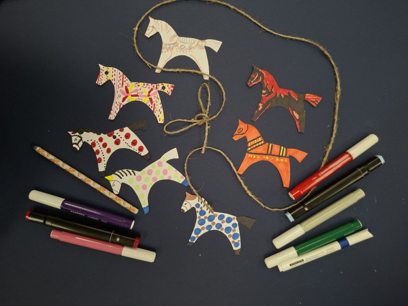 Мастер-класс «Символ года: фигуры лошадей по мотивам народного творчества»