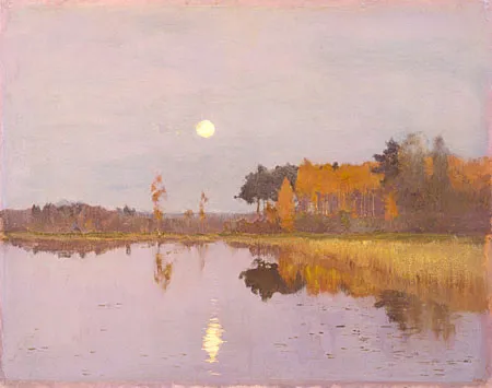 Сумерки. Луна. 1899. Холст, масло. 49,5 х 61,3