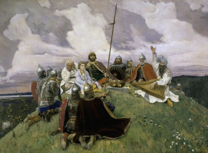 В.М. Васнецов В.М. Баян. 1910 Холст, масло
