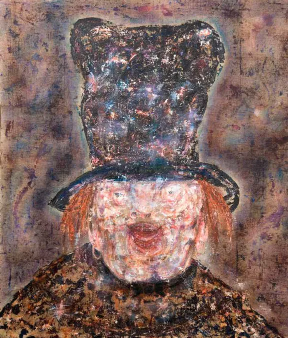 Эдвард Беккерман. Это я. 1999. Холст, смешанная техника. 139 x 121 см