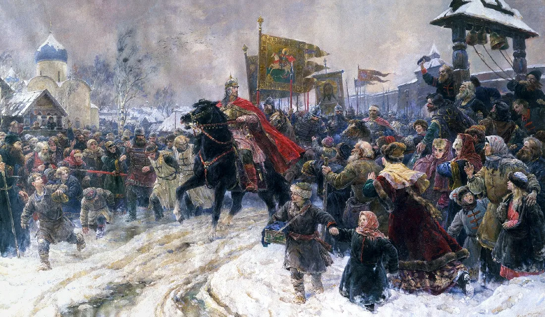 Картины военной жизни в отечественном искусстве XVI-XX веков