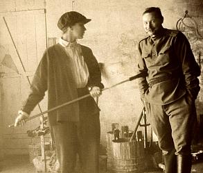 Наталья Гончарова и Михаил Ларионов. Москва, 1913 г.